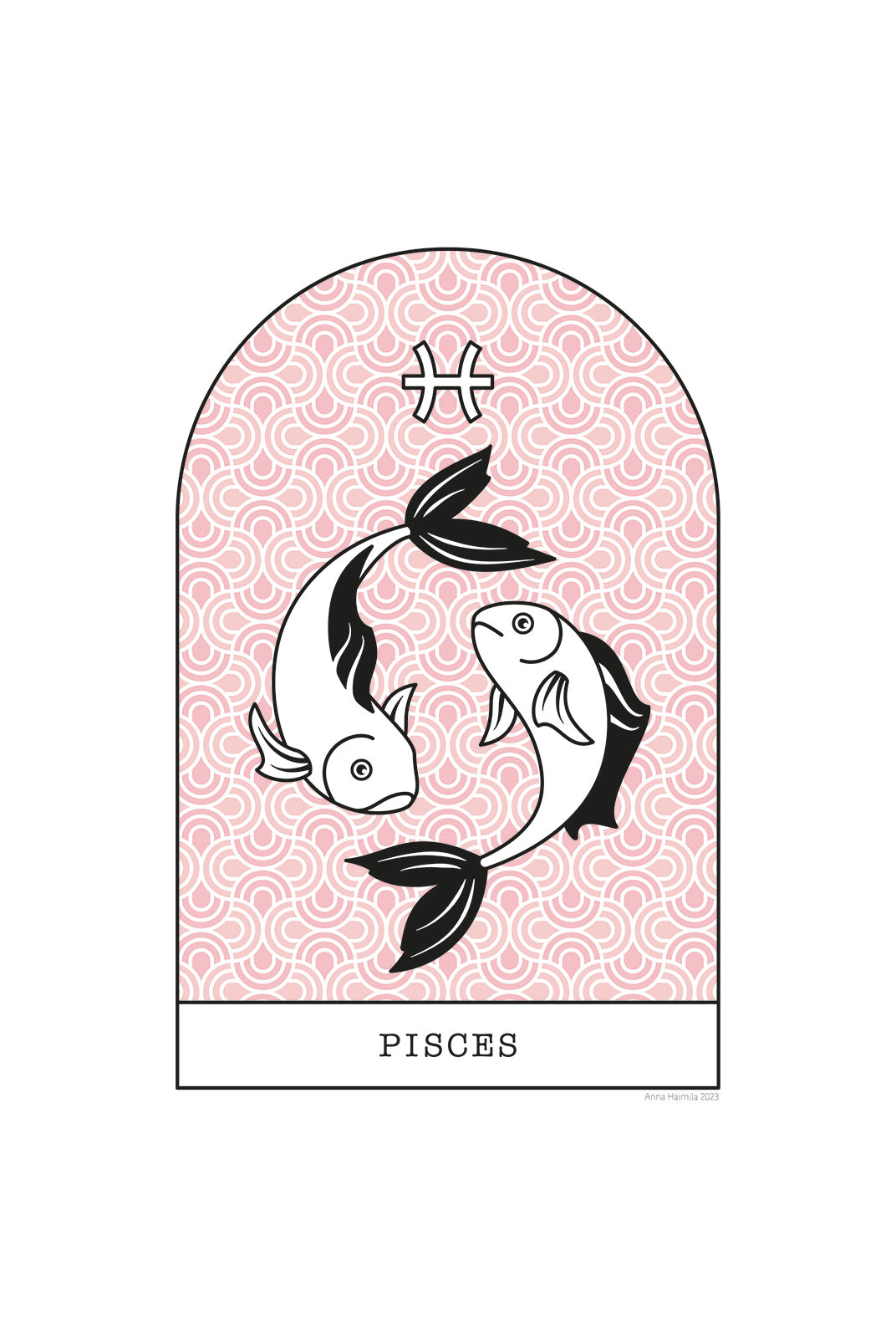Kalat, Pisces -horoskooppi (pinkki)