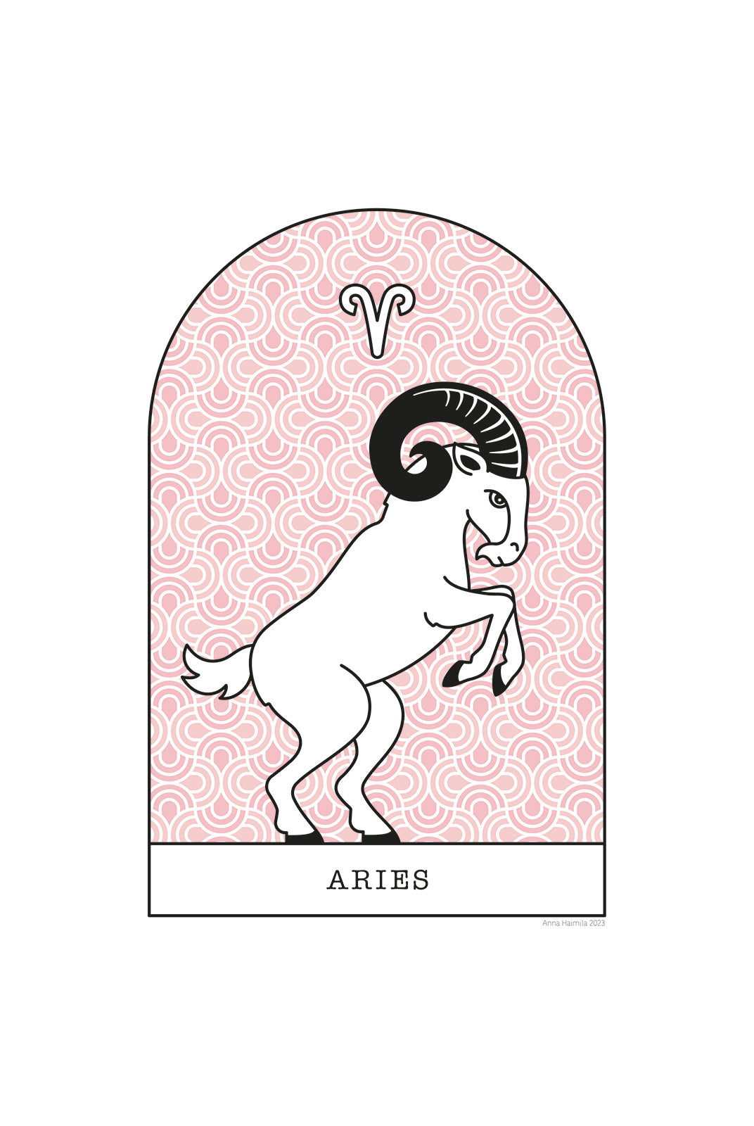 Oinas, Aries -horoskooppi (pinkki)