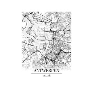 Antwerpen Kartta - Nensa