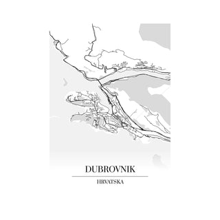 Dubrovnik Kartta - Nensa