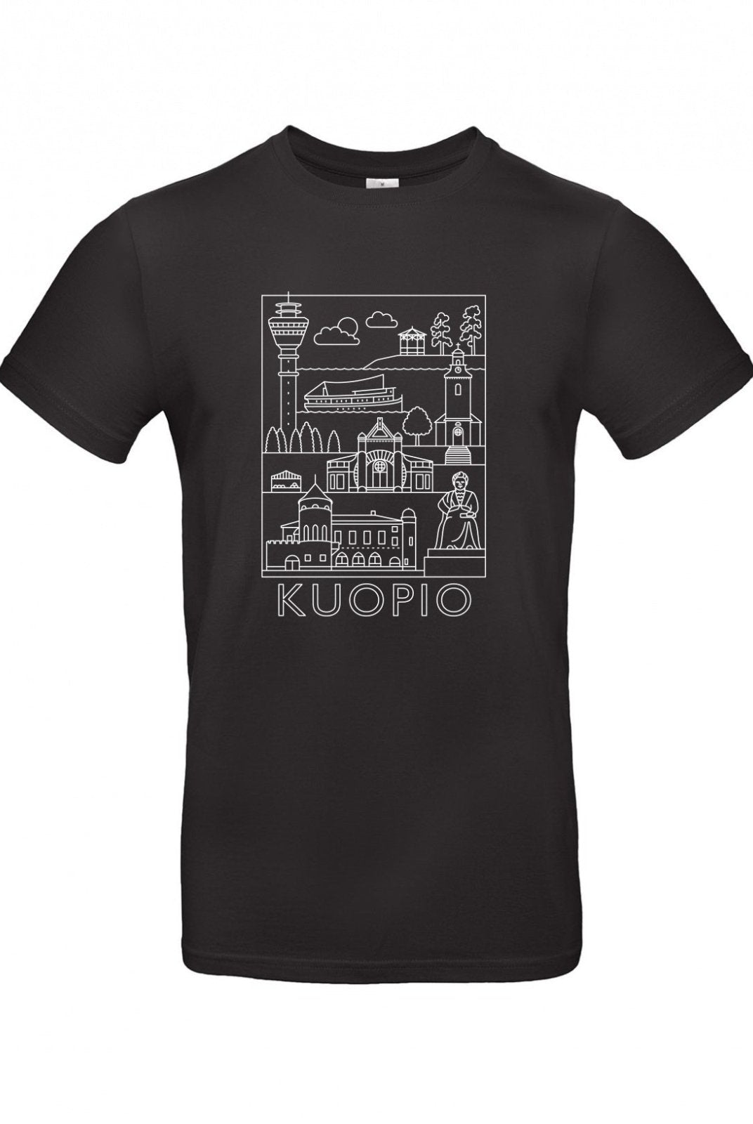 Kuopio -nähtävyydet t-paita