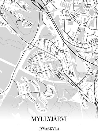Myllyjärvi Kartta - Nensa