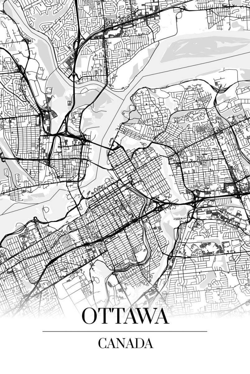 Ottawa - Kartta