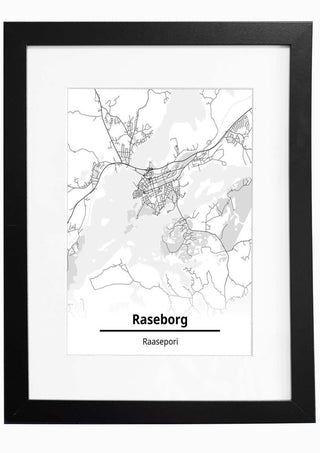 Raseborg - Raasepori Kartta - Nensa