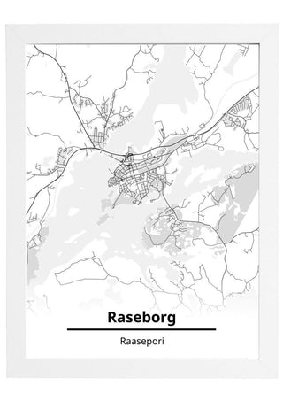Raseborg - Raasepori Kartta - Nensa