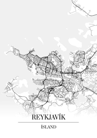 Reykjavik Kartta - Nensa