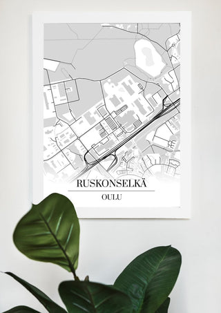 Ruskonselkä Kartta - Nensa