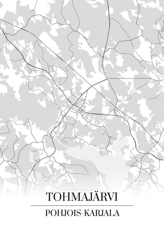 Tohmajärvi Kartta - Nensa