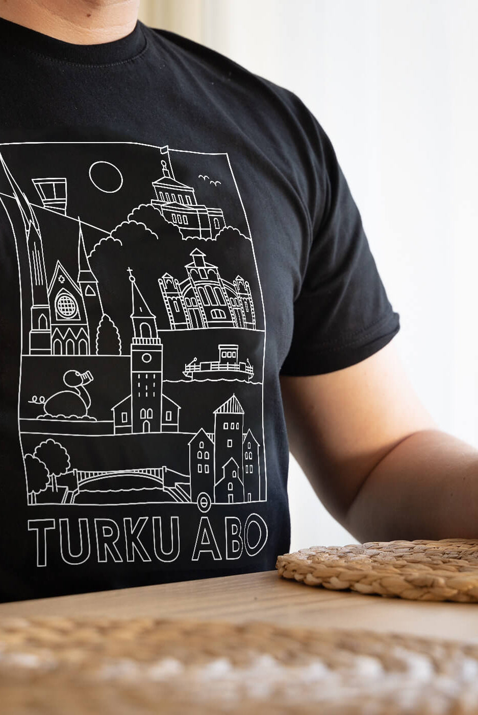 Turku -nähtävyydet t-paita