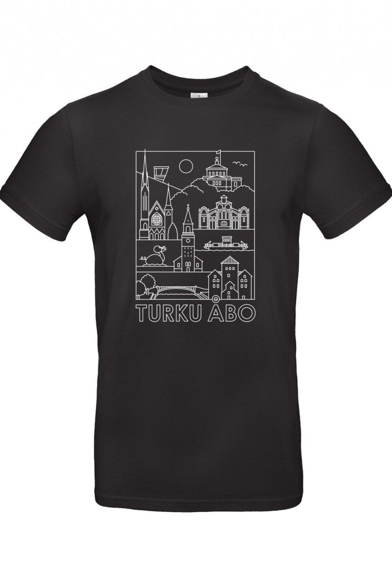 Turku -nähtävyydet t-paita