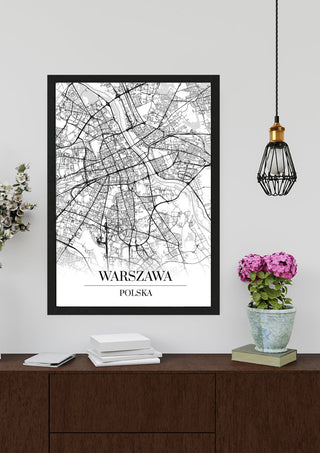Warszawa Kartta - Nensa