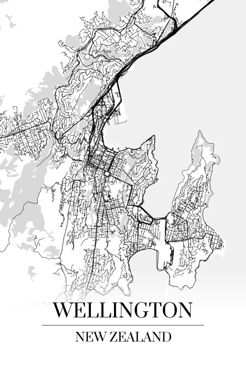 Wellington - Kartta